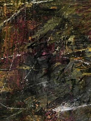 Mini Abstract #26 (Olive Series 19-28) Mini Abstract #26 (Olive Series 19-28)