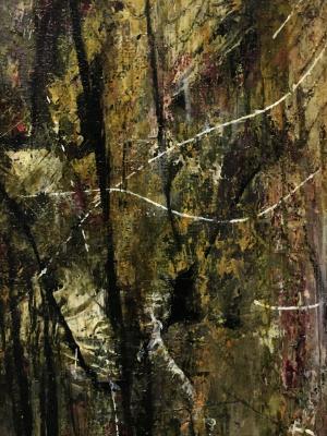 Mini Abstract #22 (Olive Series 19-28) Mini Abstract #22 (Olive Series 19-28)