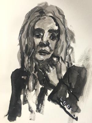 India ink drawing #1 India ink drawing #1