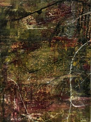 Mini Abstract #24 (Olive Series 19-28) Mini Abstract #24 (Olive Series 19-28)