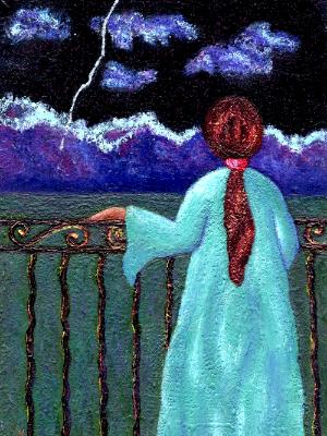 Longing Under Night Sky Longing Under Night Sky