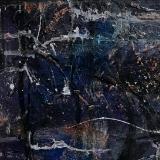 Matted Mini Abstract #34 (Nocturnal Series 29-38)