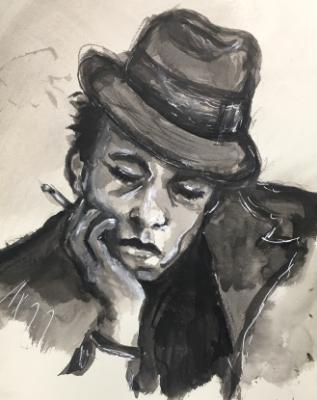 Ink drawing #8 Ink drawing #8