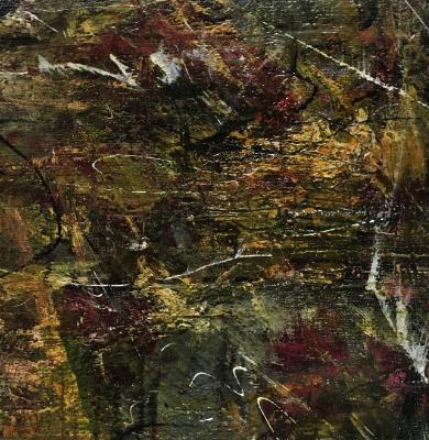 Mini Abstract #20 (Olive Series 19-28) Mini Abstract #20 (Olive Series 19-28)