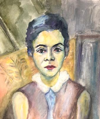 Sitting Pretty (after Robert Delaunay)